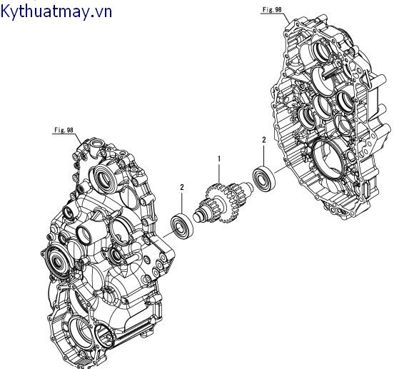 Trục truyền động quay số 4